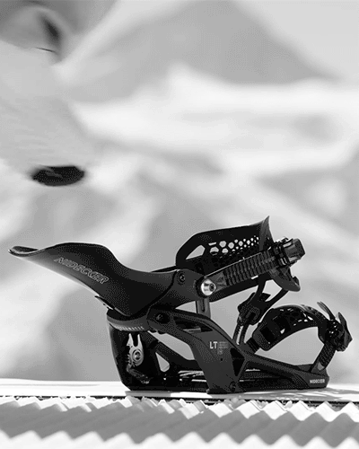 Nidecker Snowboardbindning - Supermatic LT Black - 3