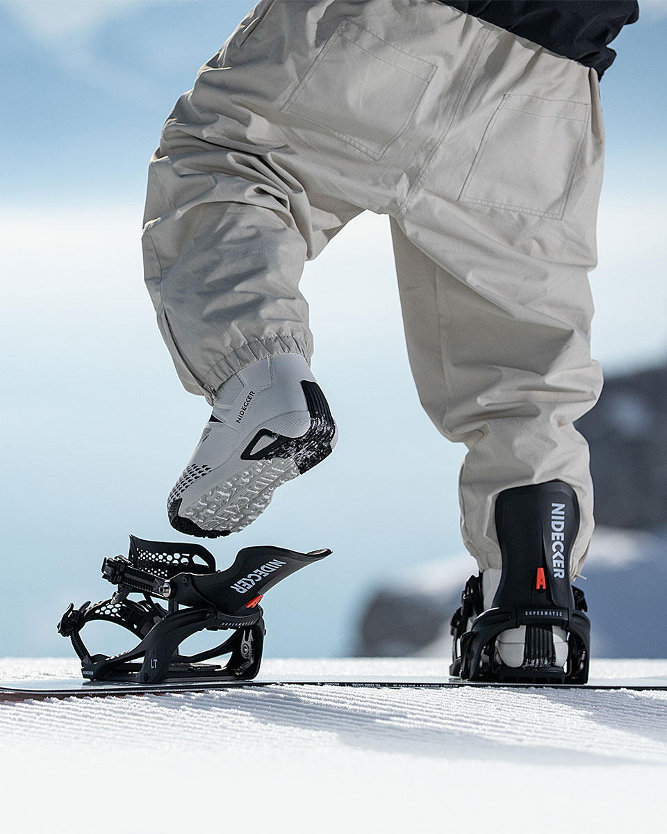 Nidecker Snowboardbindning - Supermatic LT Black - 7