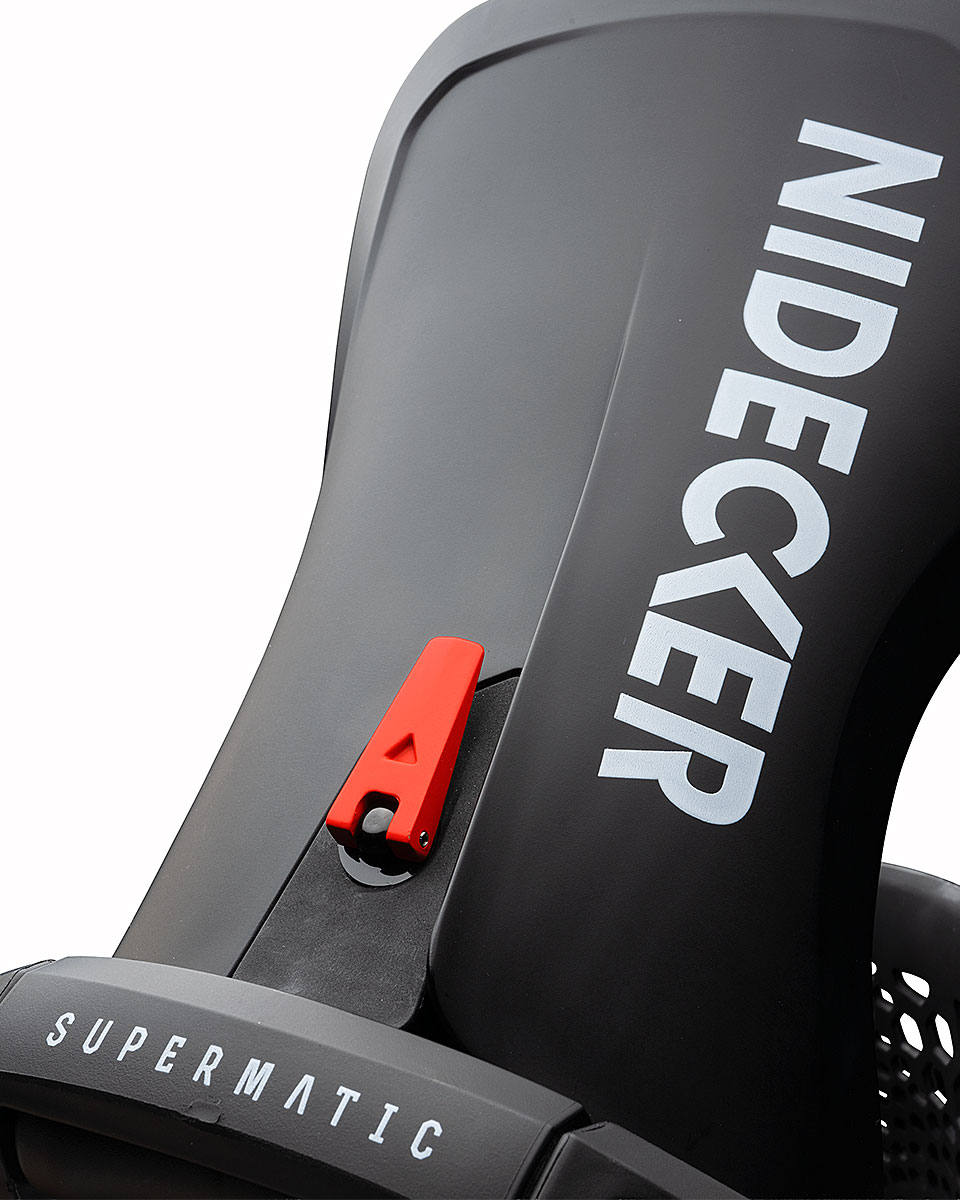 Nidecker Snowboardbindning - Supermatic LT Black - 10