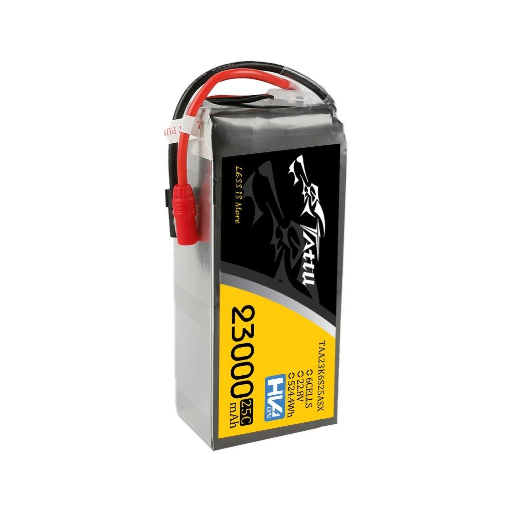 GensAce Tattu 23000mAh 22.8V 25C 6S1P HV High Vol Lipo Battery Pack XT150+AS150 - 4