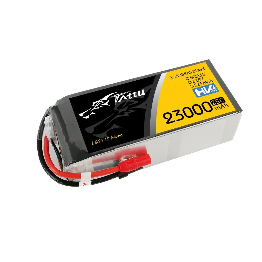 GensAce Tattu 23000mAh 22.8V 25C 6S1P HV High Vol Lipo Battery Pack XT150+AS150 - 3