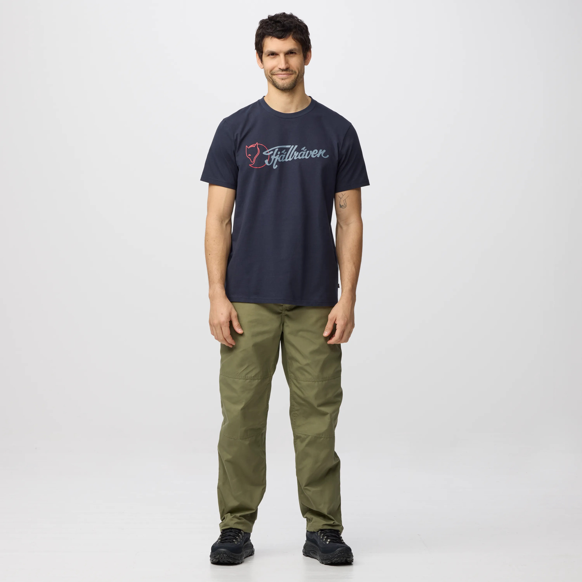 Fjällräven Archive Logo T-Shirt M  - 5