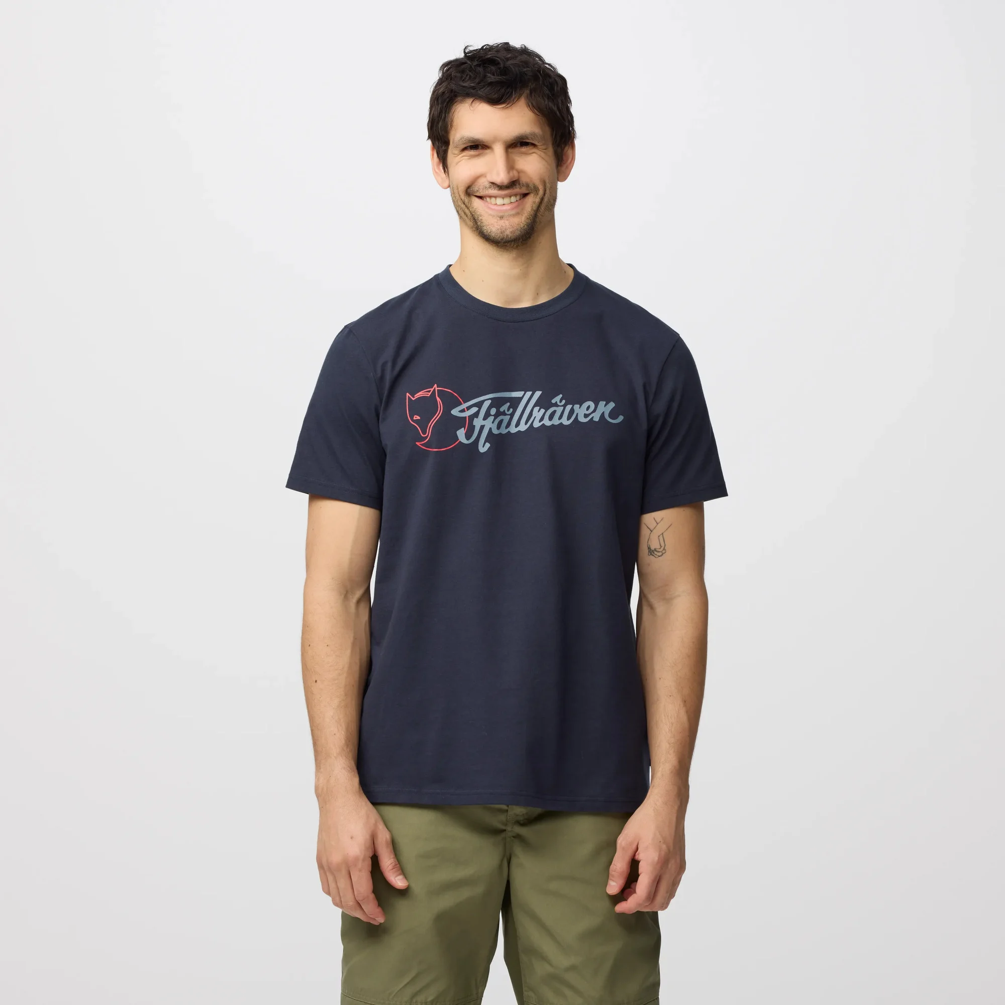 Fjällräven Archive Logo T-Shirt M  - 7