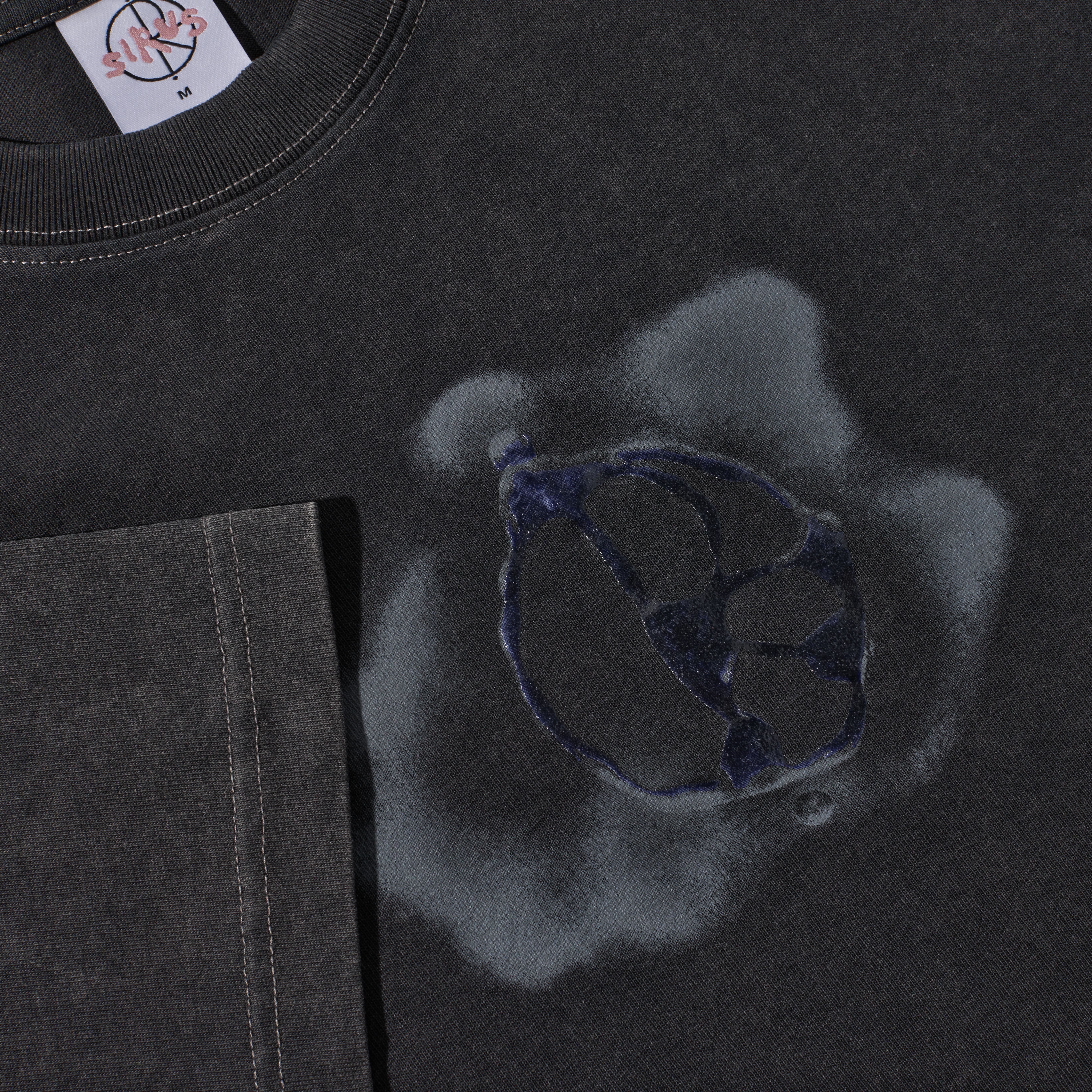Polar Skate Co. Metal Logo T-shirt Silver Black - 3