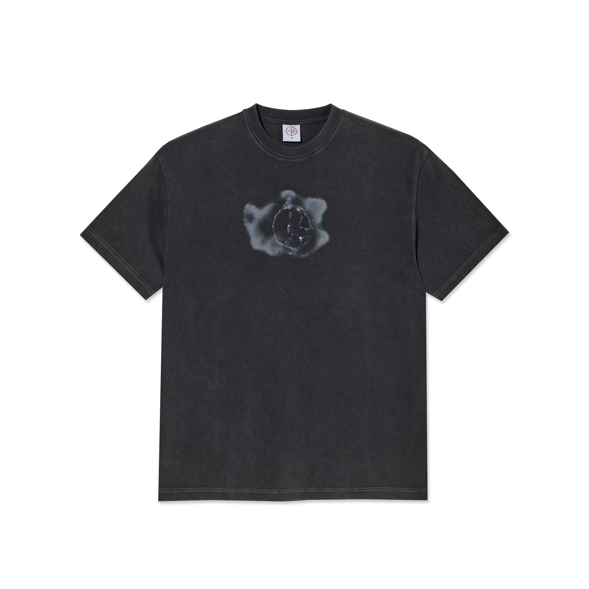 Polar Skate Co. Metal Logo T-shirt Silver Black
