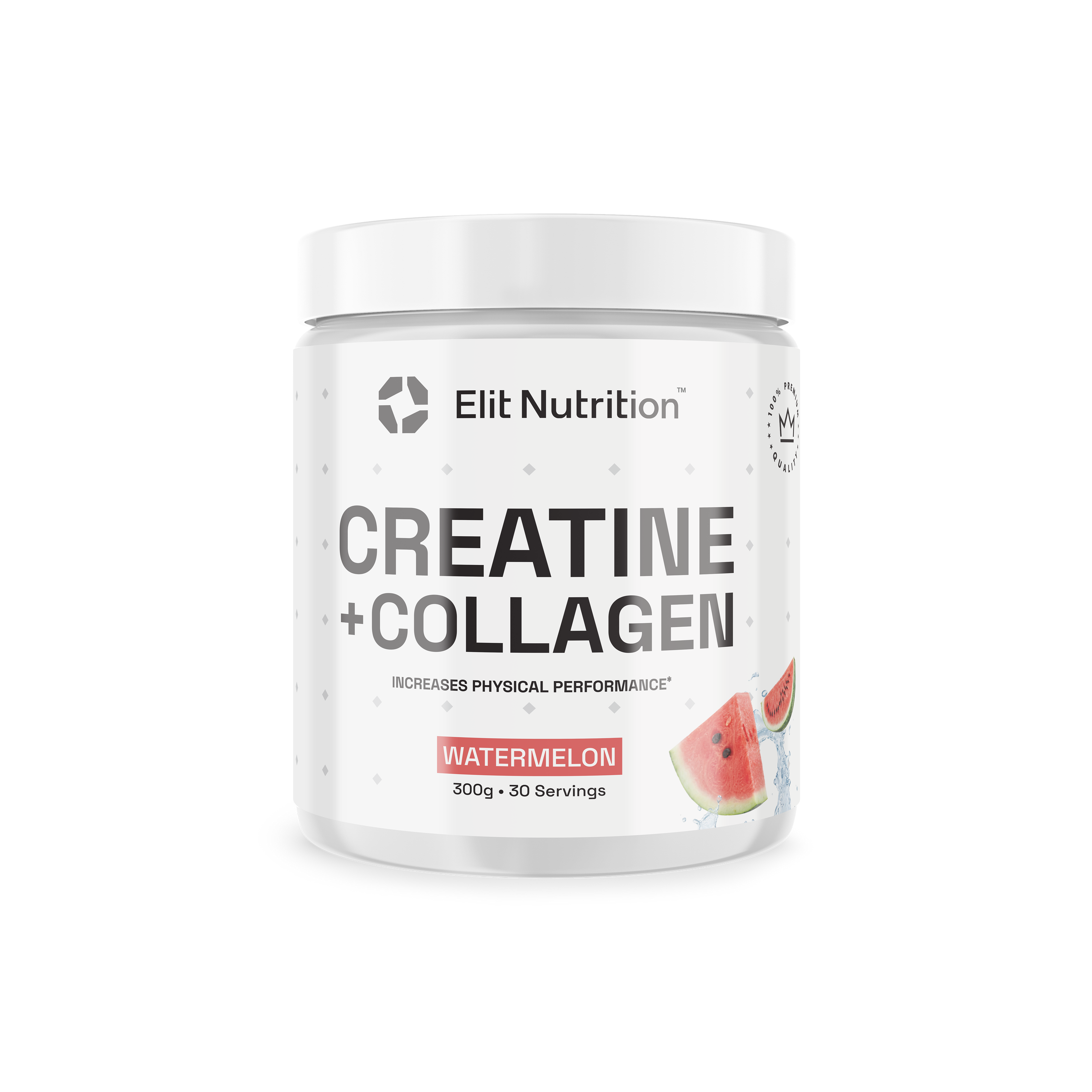 Creatine + Collagen, 300 g - Watermelon