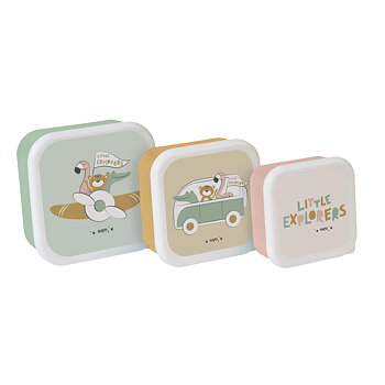 Saro Matlåda 3-pack Little Explorers