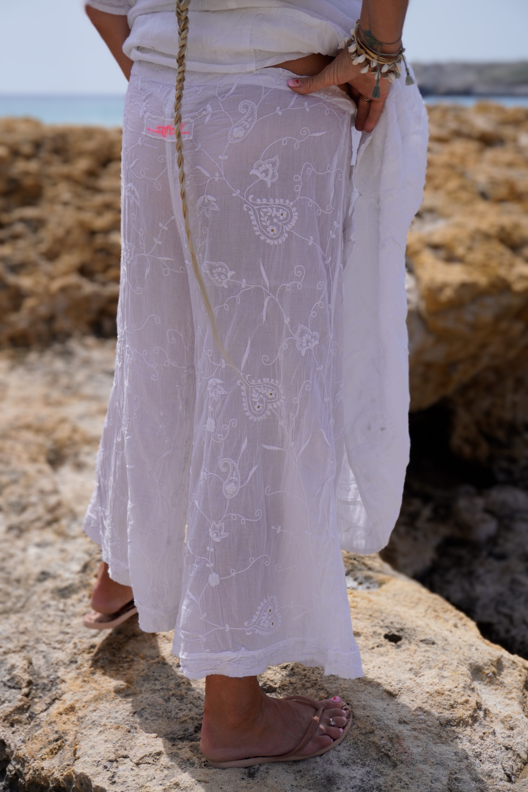 ANITA COTTON PANT SWEET WHITE  - 5