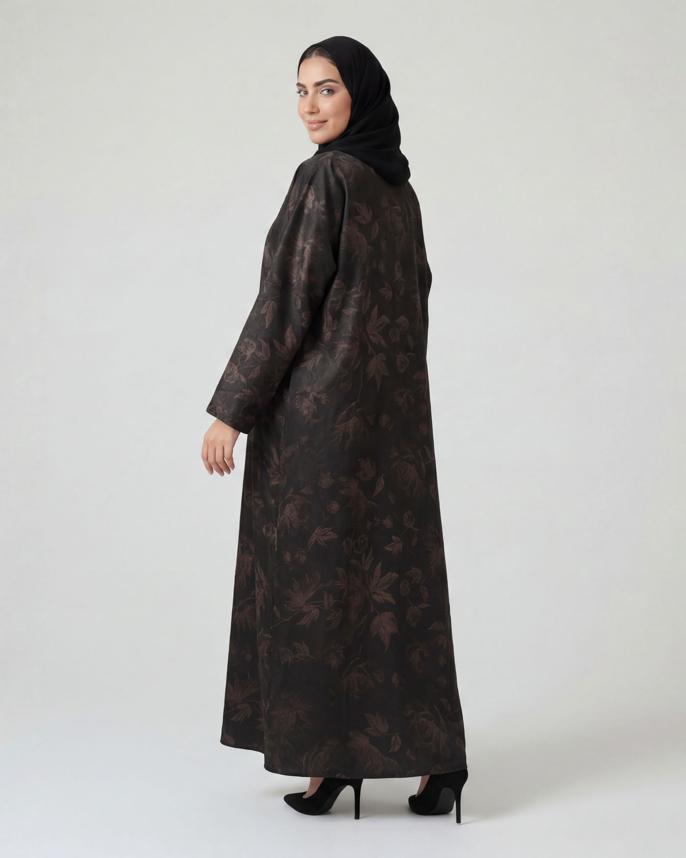 Abaya - Brown - 3