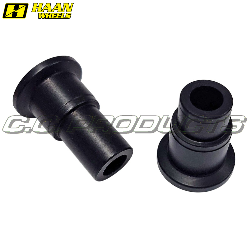 Axle spacers Haan rear wheel right and left - 12 mm Wheel Axle