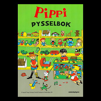 Pippi - PYSSELBOK - Pippi LÅNGSTRUMP - L90
