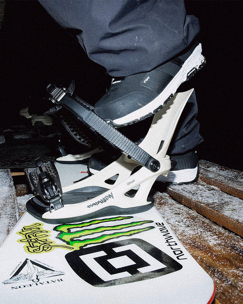 Bataleon Snowboardbindning - Mens Ghost FASE Bone White - 11