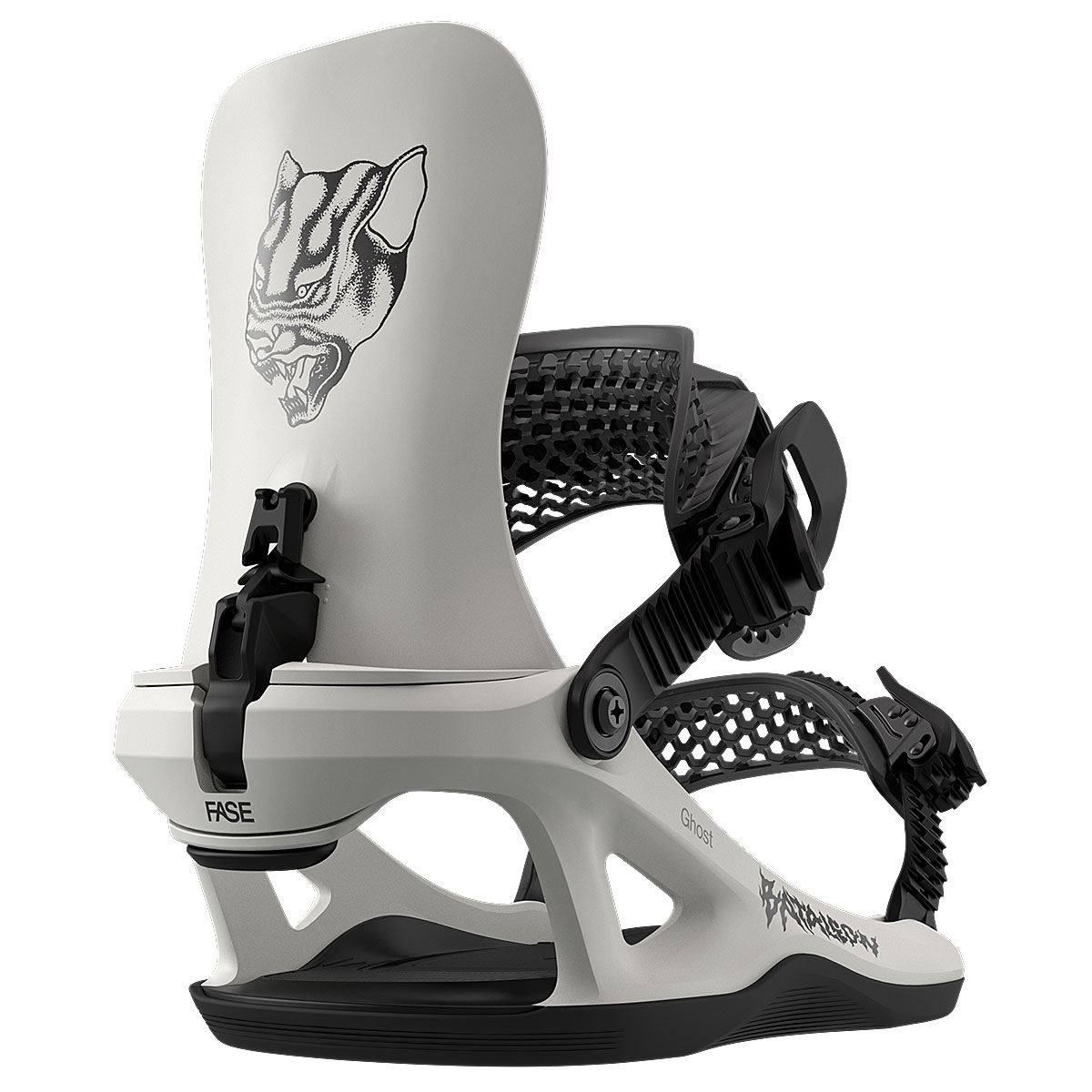 Bataleon Snowboardbindning - Mens Ghost FASE Bone White