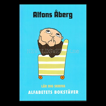 ALFONS ÅBERG - LÄR DIG SKRIVA ALFABETES BOKSTÄVER - L70