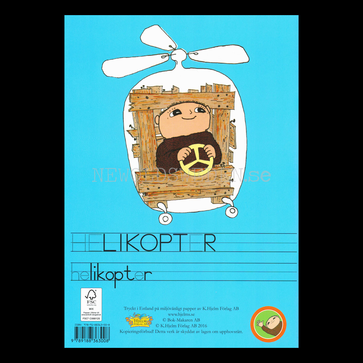 ALFONS ÅBERG - LÄR DIG SKRIVA ALFABETES BOKSTÄVER - L70 - 3