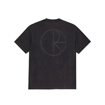 Polar Skate Co. Contrast T-shirt Stroke Logo Silver Black/Black