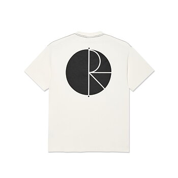 Polar Skate Co. Contrast T-shirt Fill Logo  Ivory/Black