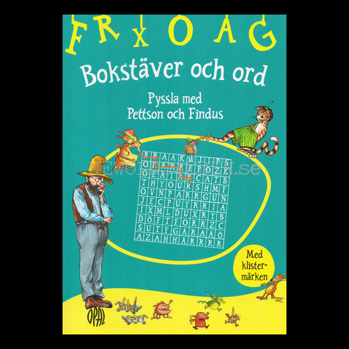 Pettson & Findus - Bokstäver och ord - Pyssla med Pettson och Findus - L70