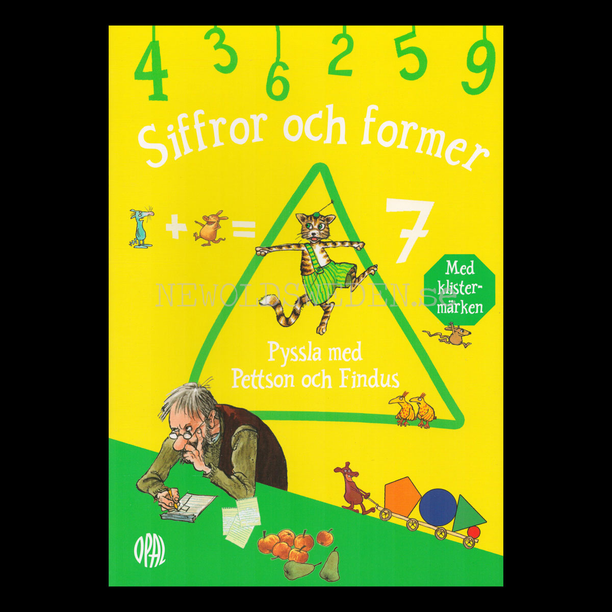 Pettson & Findus - Siffror och former - Pyssla med Pettson och Findus - L90