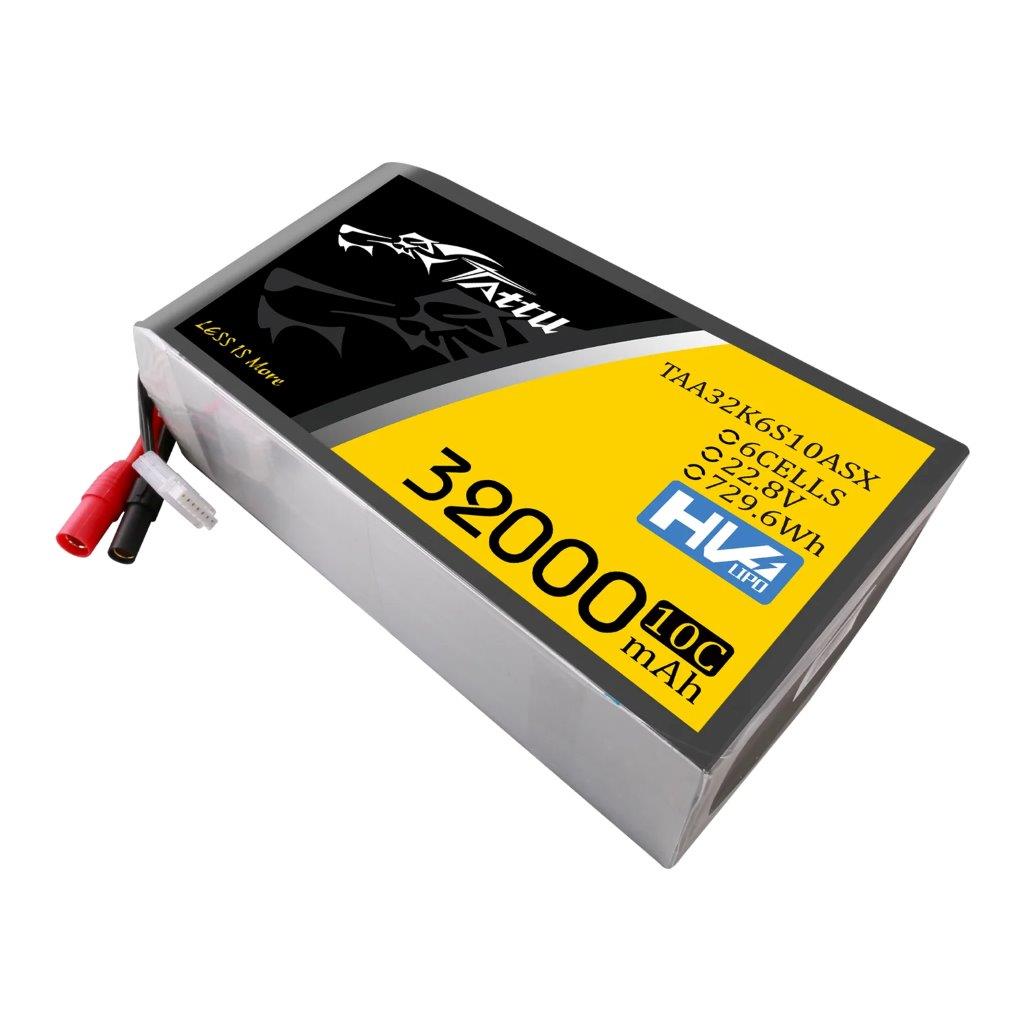 GensAce Tattu 32000mAh 22.8V 10C 6S1P HV High Voltage Lipo BattPack, AS150+XT150 - 3