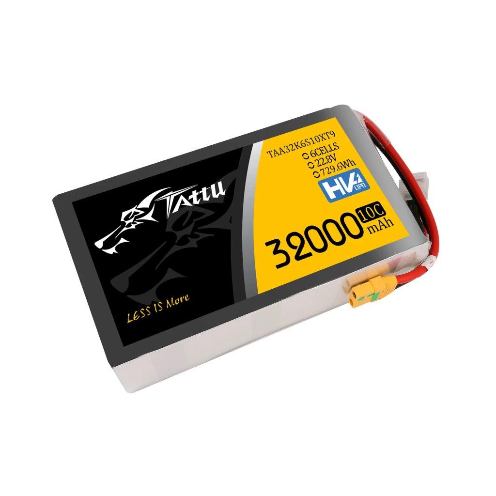 GensAce Tattu 32000mAh 22.8V 10C 6S1P HV High Voltage Lipo Batt Pack With XT90-S - 4
