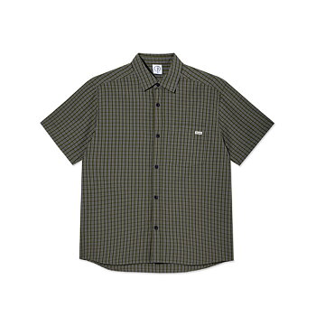Polar Skate Co. Mitchell Skjorta Black/Green