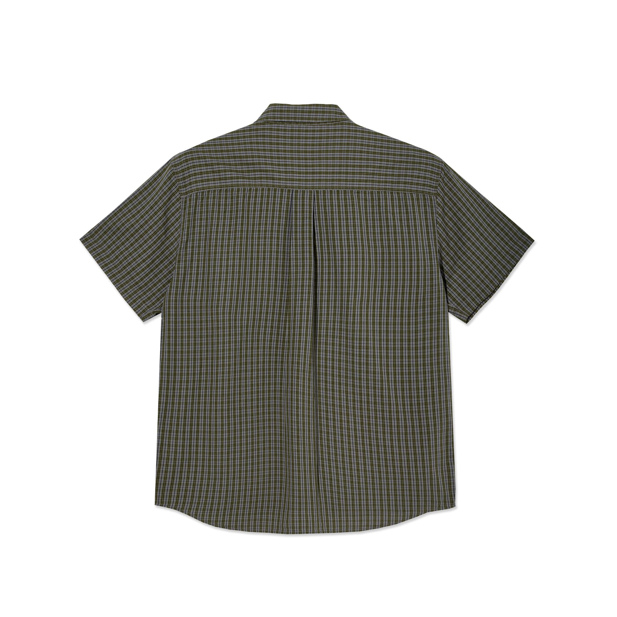 Polar Skate Co. Mitchell Skjorta Black/Green - 2