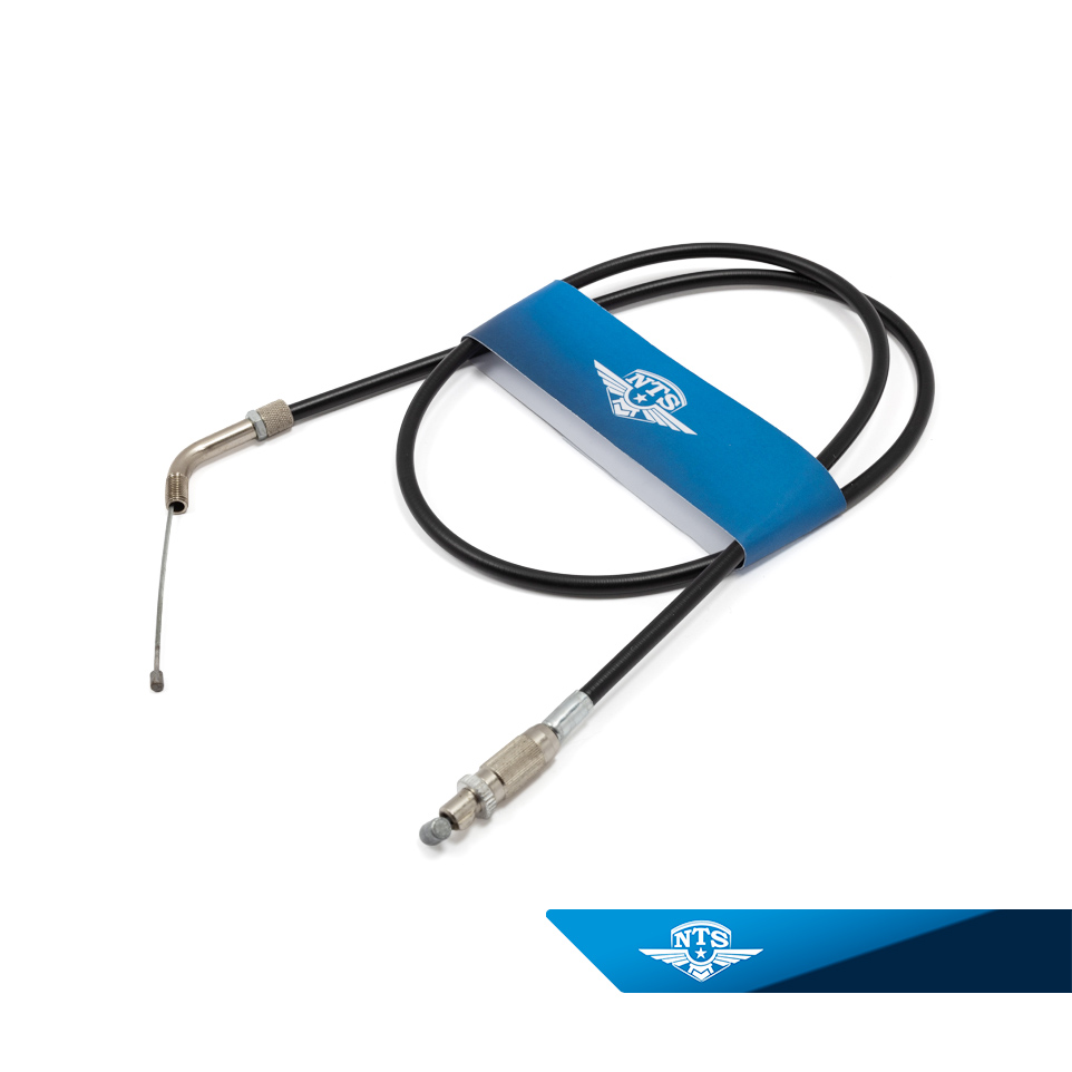 Gaswire sort til Zündapp 446/447 (Bing 10-15mm)