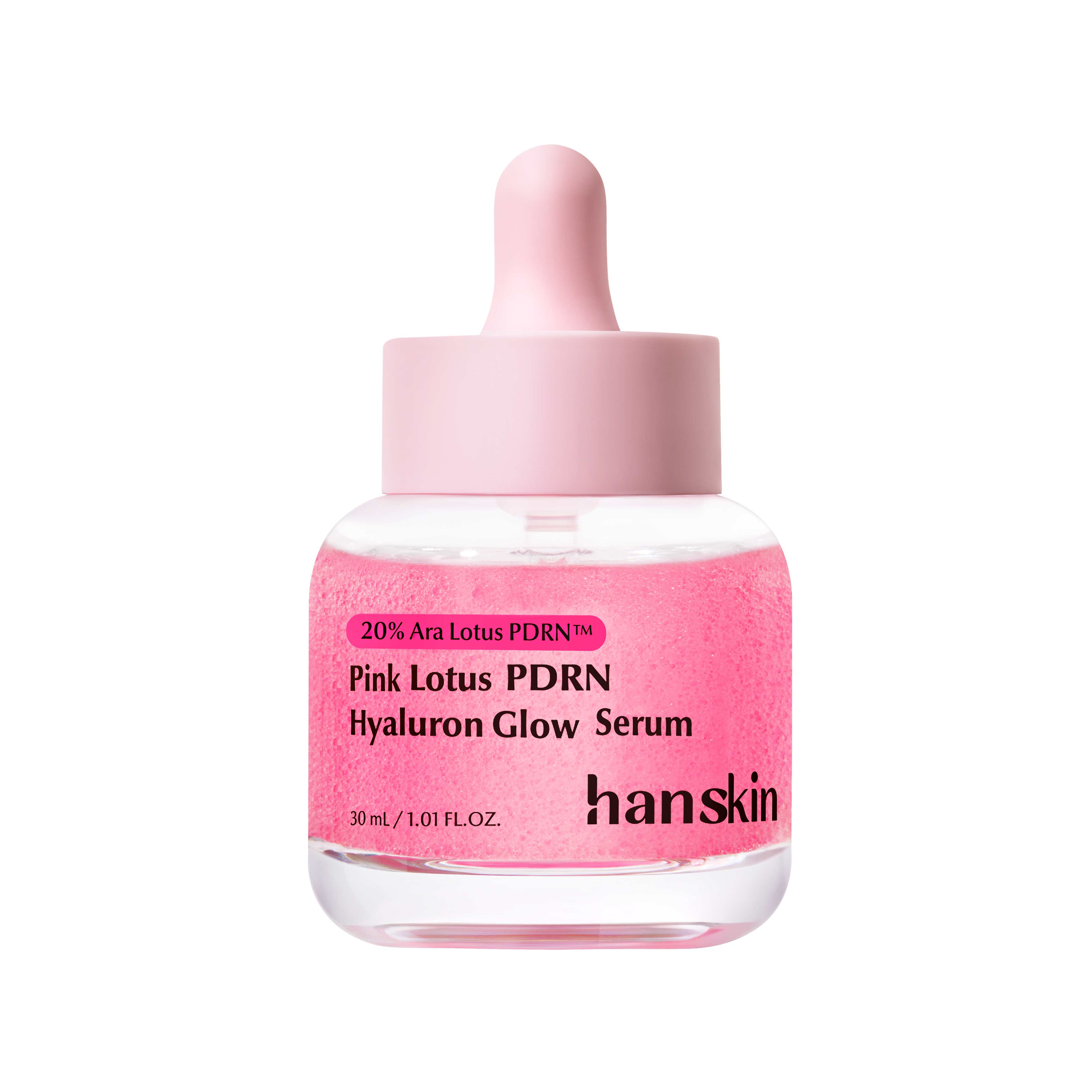 Hanskin Pink Lotus PDRN Hyaluron Glow Serum 30ml