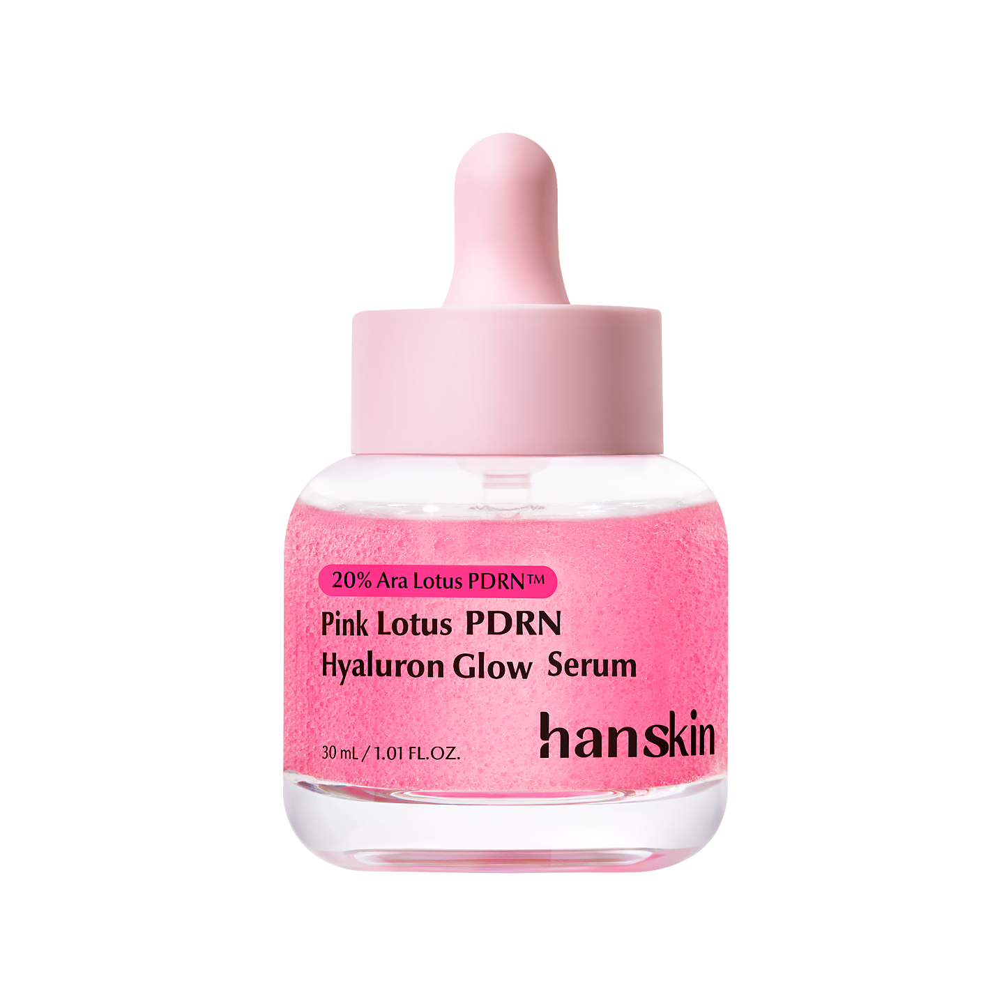 Hanskin Pink Lotus PDRN Hyaluron Glow Serum 30ml