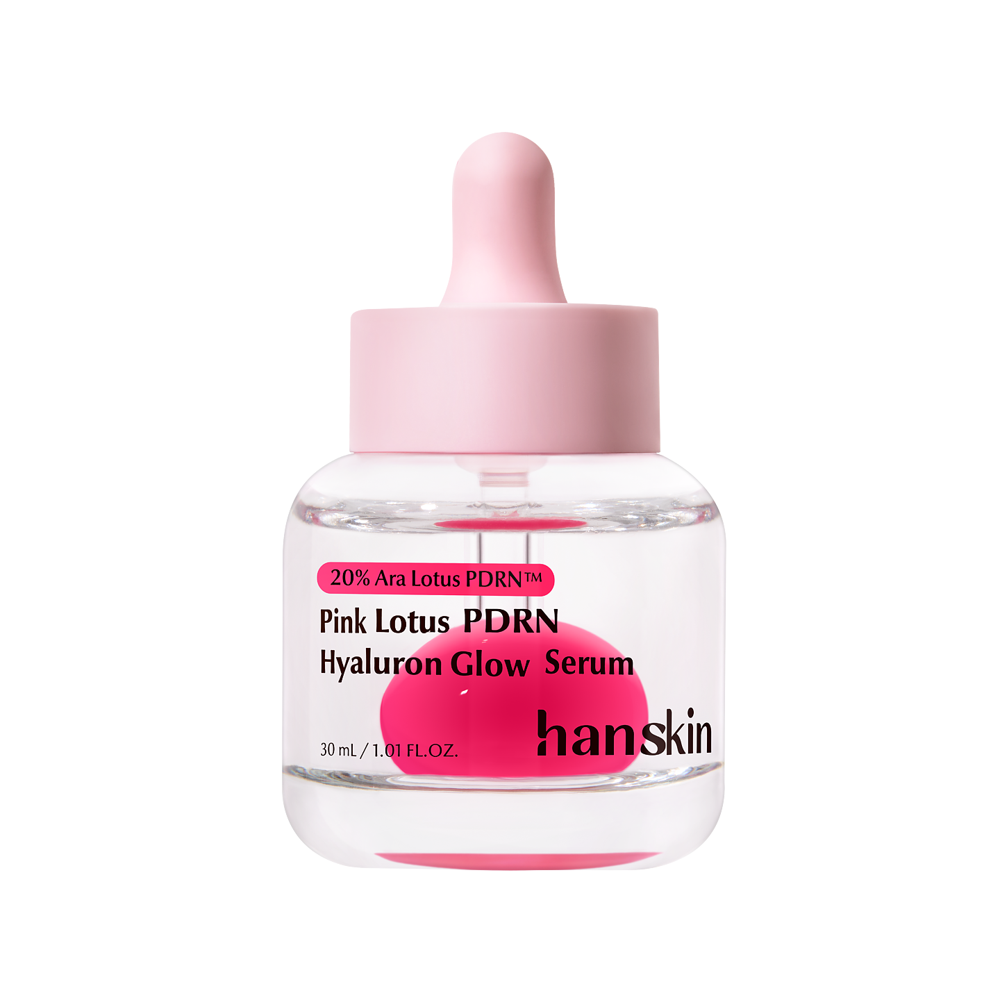 Hanskin Pink Lotus PDRN Hyaluron Glow Serum 30ml