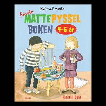 Första MATTE PYSSEL BOKEN 4-6  år - L80