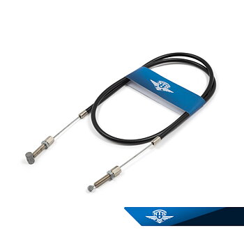 Shift cable, black for Zündapp 446/460 (278-2/3g)