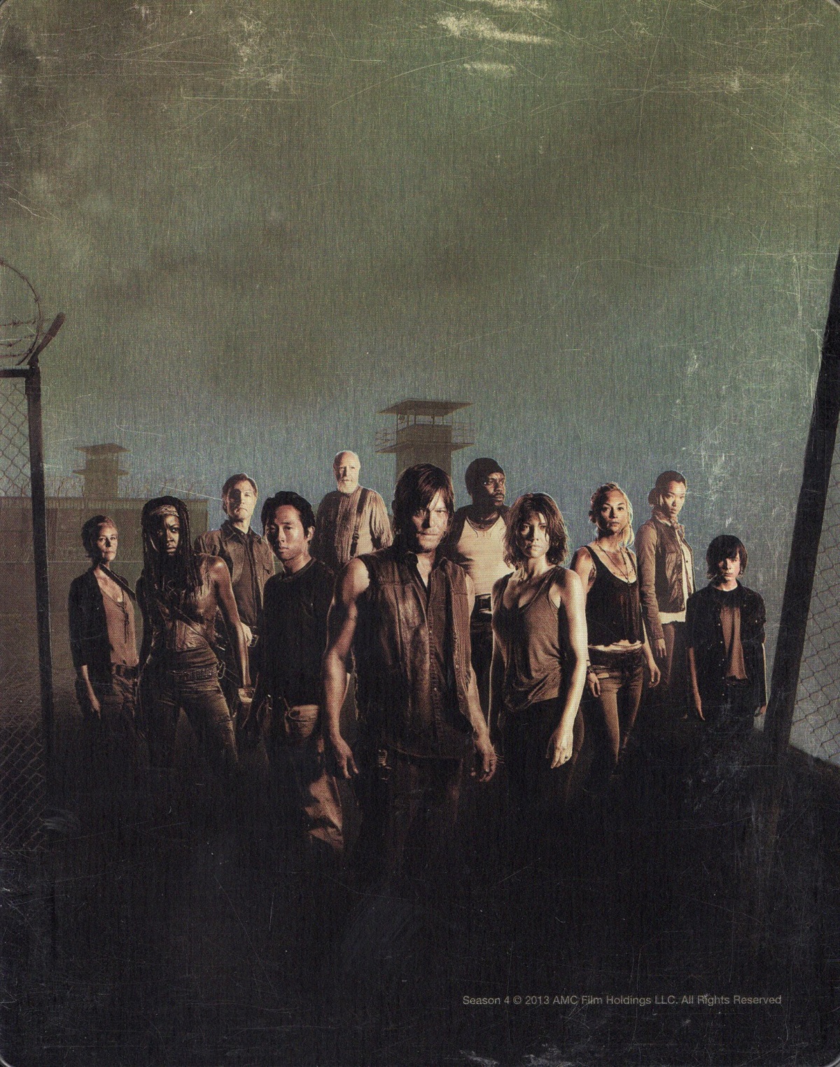 Walking Dead - Säsong 4 (Limited Edition Steelbook) (Slipback saknas) (Blu-ray) (Begagnad) - 2