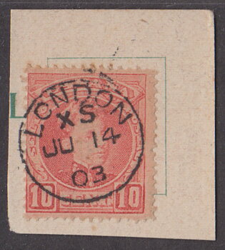 ES Mi 208, 10 c. Alfonso XIII prakt ⊙