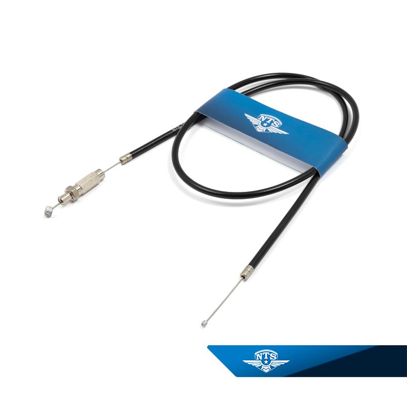 Gaswire, sort til Zündapp 446 (Bing SRE 10~15mm)