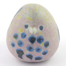 Lisa Larson (Fåglar 1964) Rounded Bird with Relief Decor 10 cm
