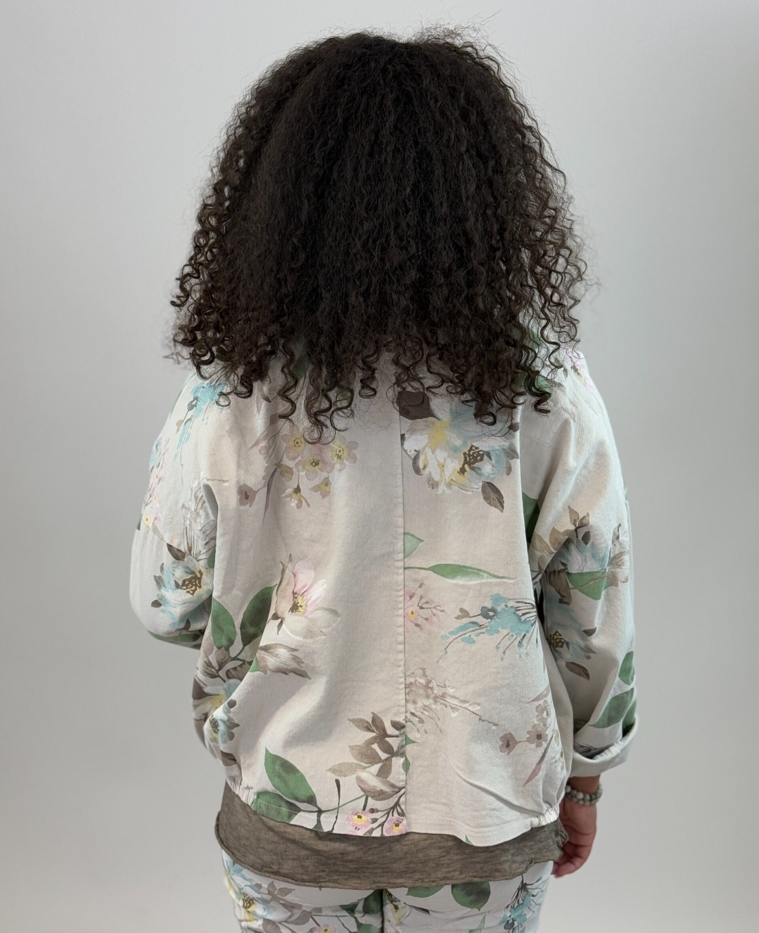 Mix By Heart- Jeansjacka Katya blommor - 2