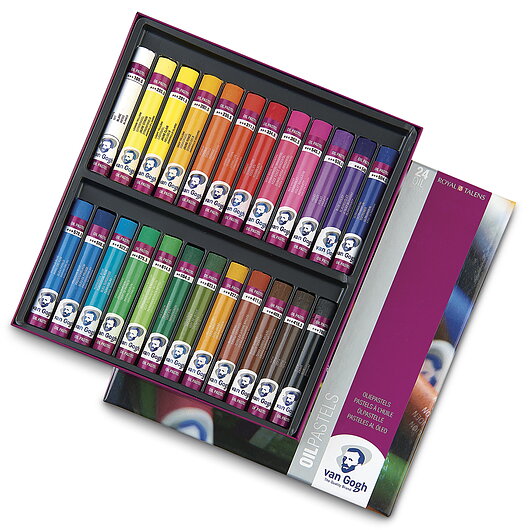 van Gogh Oljepastell Basic Set 24 Kritor