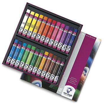 van Gogh Oljepastell Basic Set 24 Kritor