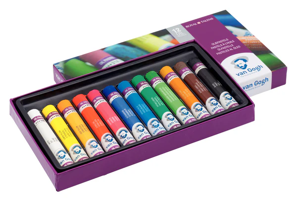 van Gogh Oljepastell Startset 12 Kritor