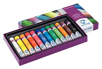 van Gogh Oljepastell Startset 12 Kritor