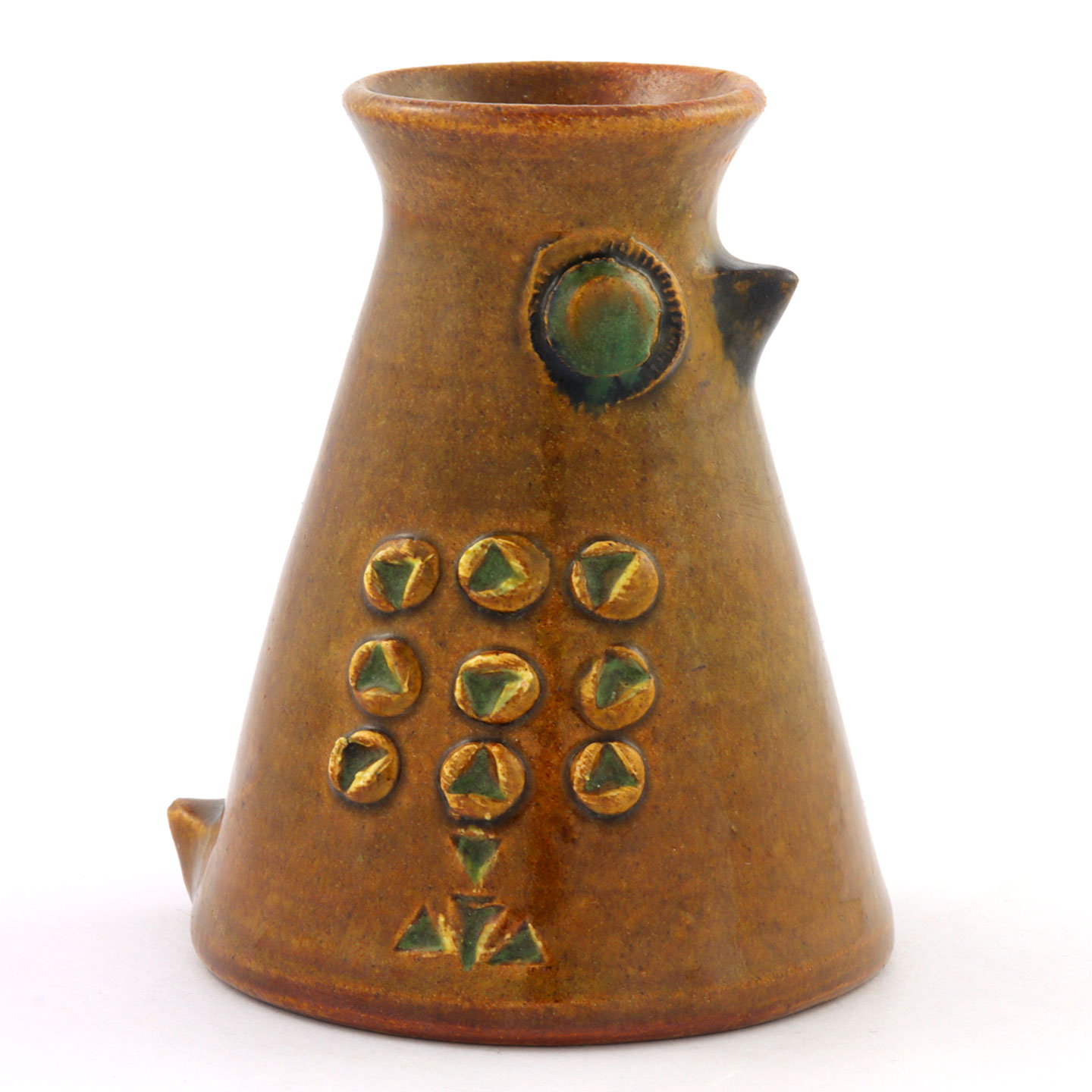 ウラ・ヴィオッティ 茶色い鳥のベース 9cm 1962年