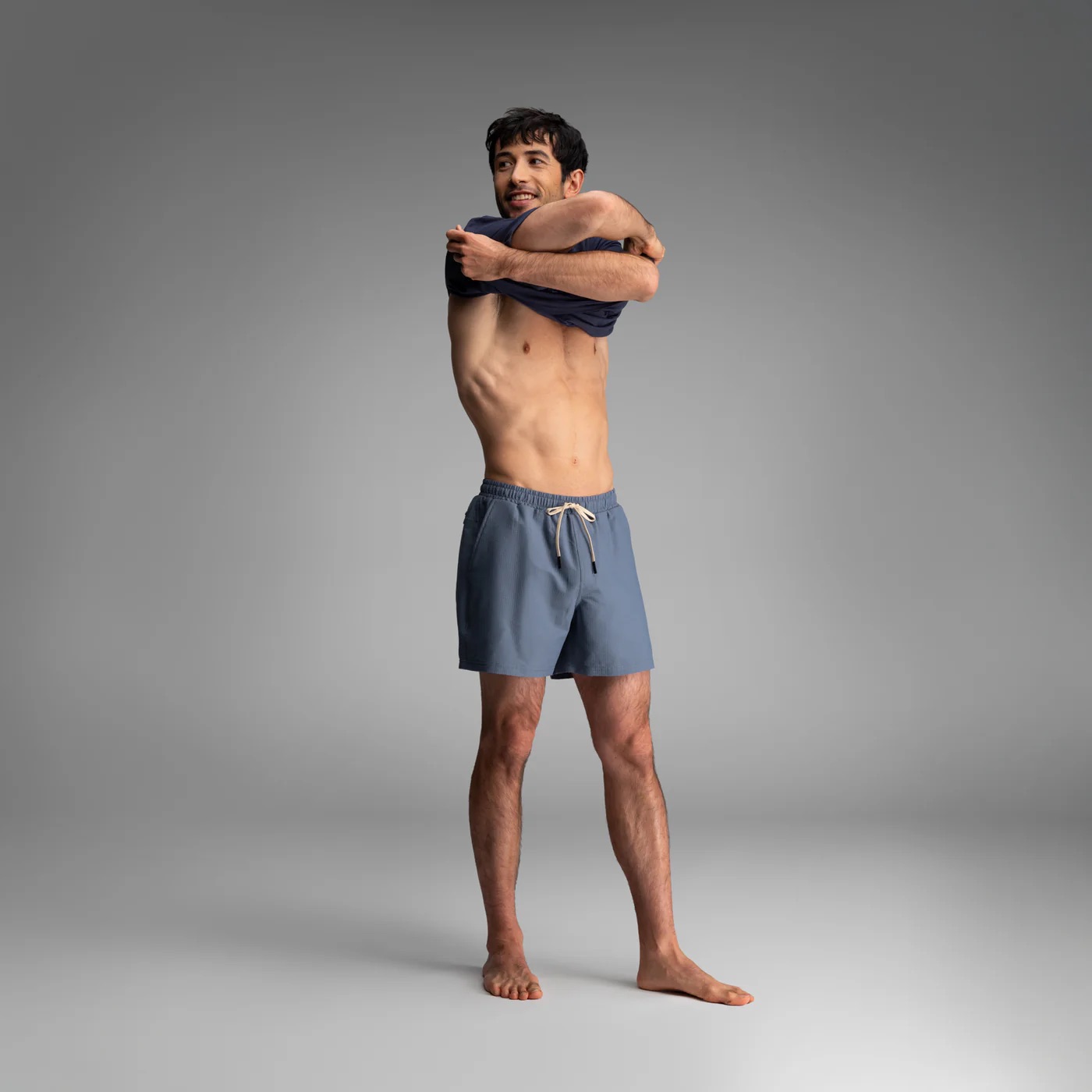 AGUA WAVE SWIM SHORT 2N1 - 5IN CHINA BLUE - 4