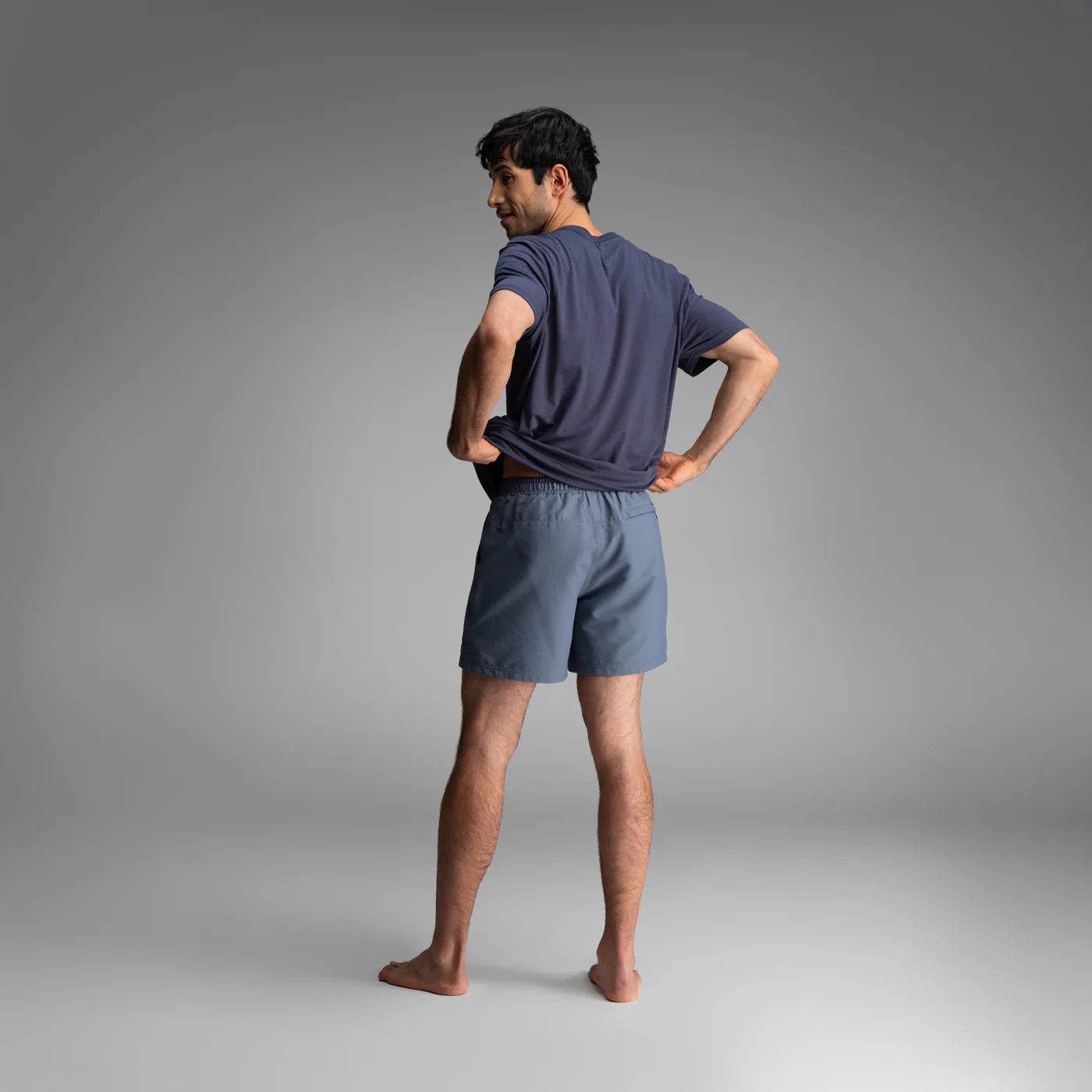 AGUA WAVE SWIM SHORT 2N1 - 5IN CHINA BLUE - 5
