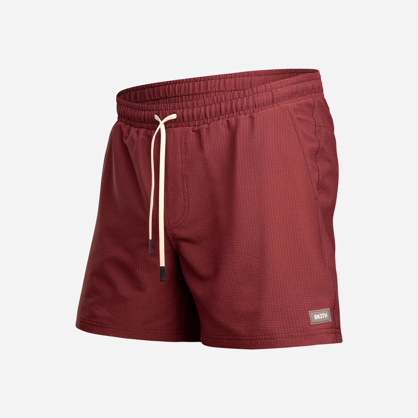 AGUA WAVE SWIM SHORT 2N1 - 5IN RED MAHOGANY