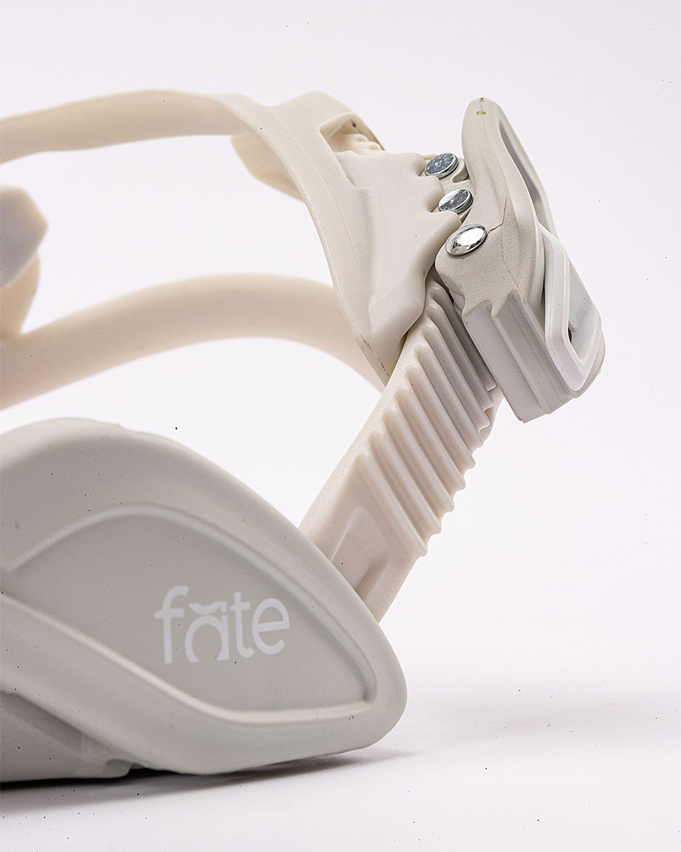 Nitro Snowboardbindning - Fate Off White - 6