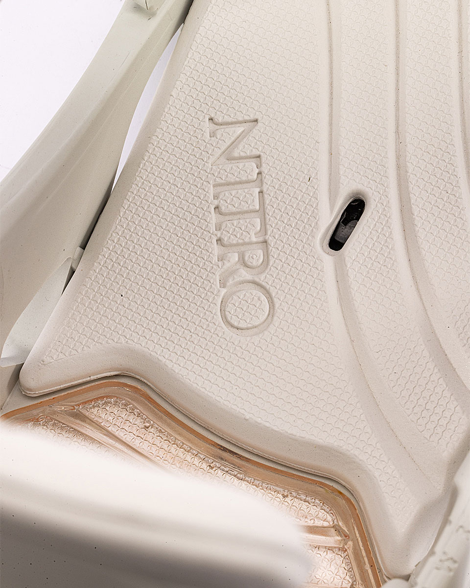 Nitro Snowboardbindning - Fate Off White - 7