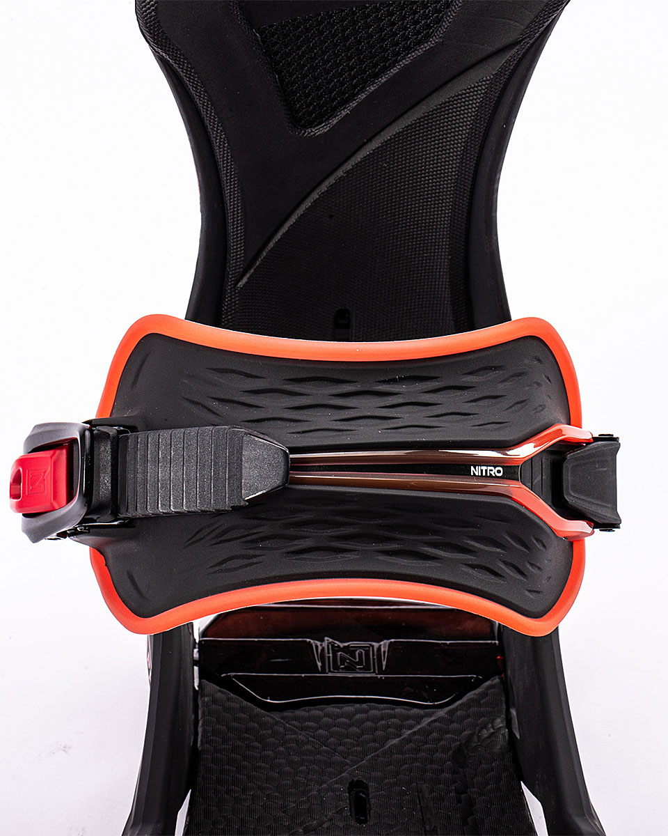 Nitro Snowboardbindning - Team Pro Black Red - 8