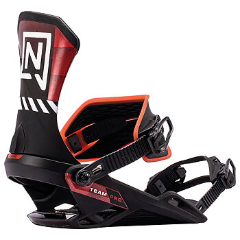 Nitro Snowboardbindning - Team Pro Black Red